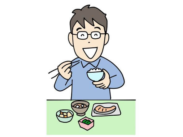 食欲不振が治った多発性骨髄腫、肝臓がん男性