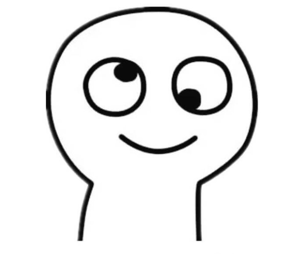 困惑した表情の線画イラスト（左右の目の高さが違う人形）｜心臓がチクチク痛いのが鍼で治った理由を尋ねる場面