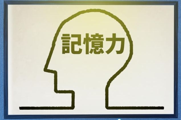 人間の頭のイラストに『記憶力』という文字が書かれたアイキャッチ画像
