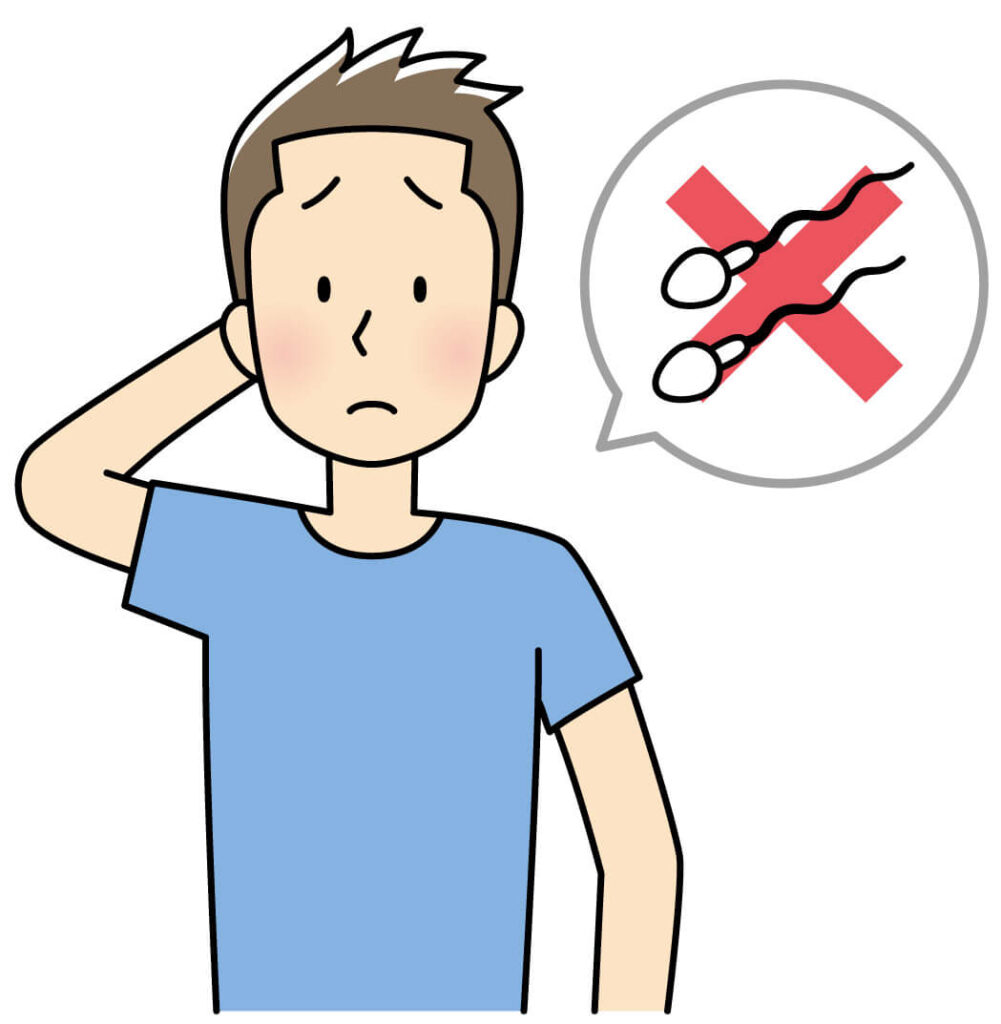 原因不明の無精子症、半年の漢方薬で著しく改善し、奥さんを妊娠させるレベルまで上がった例