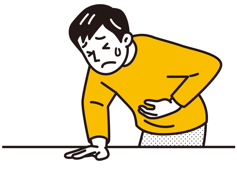急に胃が痛い、全身の脱力感で辛いのは鍼１回で治った