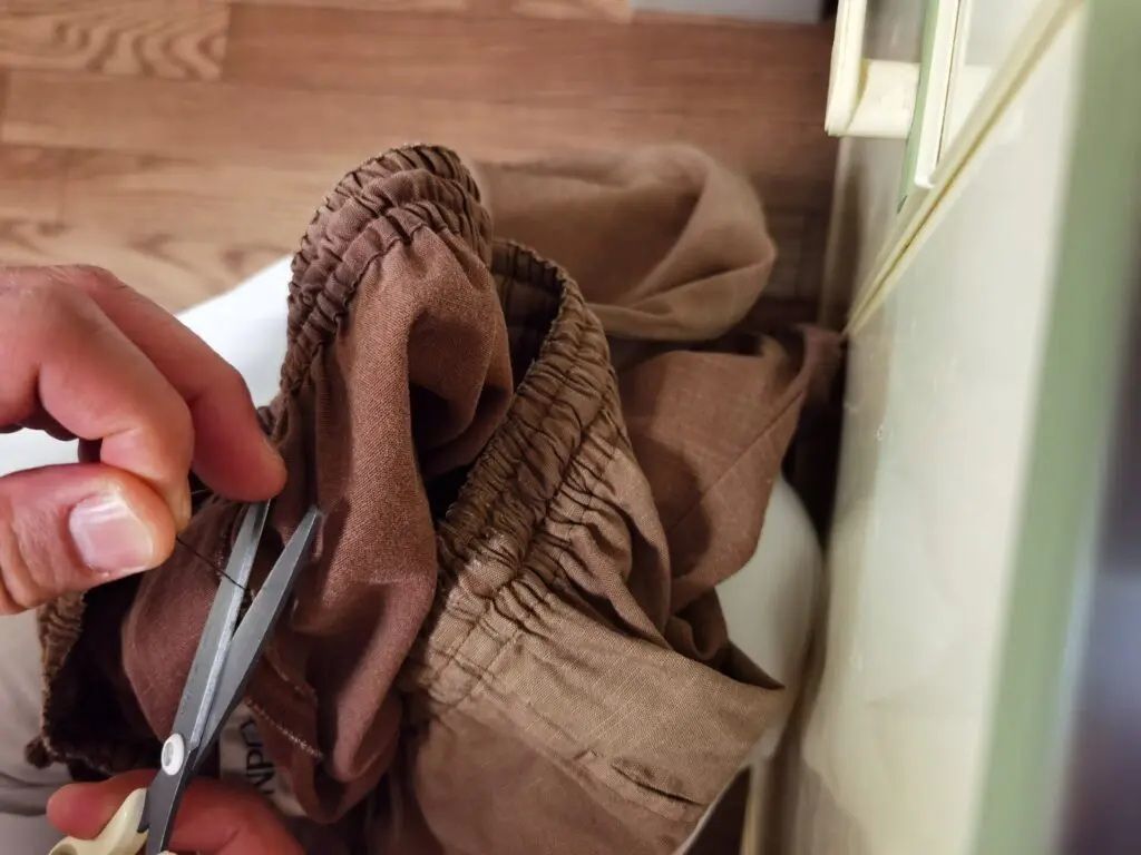 懐かしい縫い物